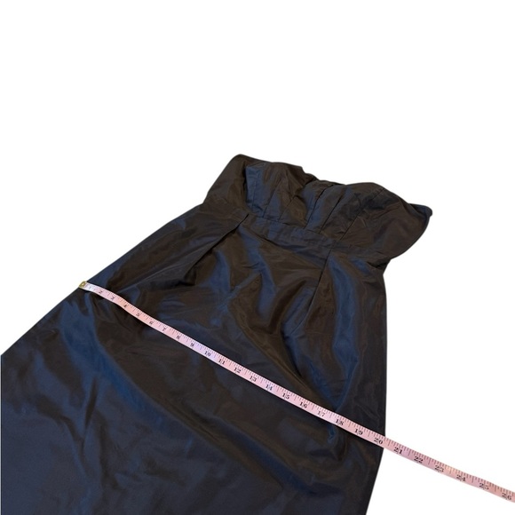 J. Crew Silk Black Taffeta Bra Strapless LBD Style 17409 NEW Party Minimalist - Picture 15 of 16